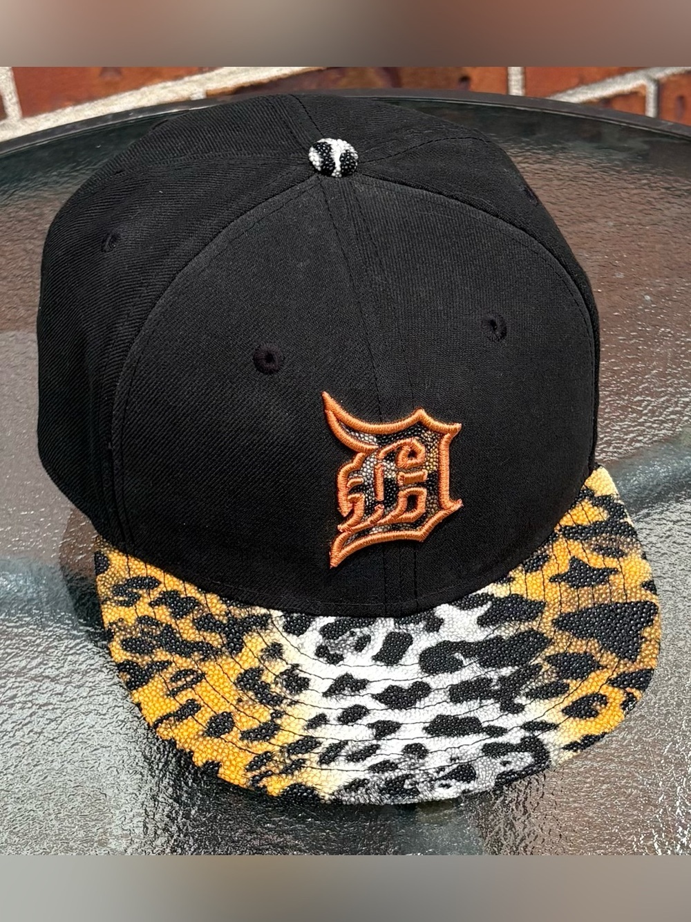 New Era 9Fifty Detroit Tigers MLB Baseball Leopard Print Women’s Strapback Hat